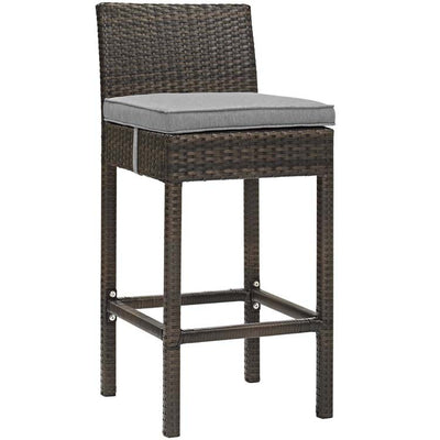 Product Image: EEI-2799-BRN-GRY Outdoor/Patio Furniture/Patio Bar Furniture