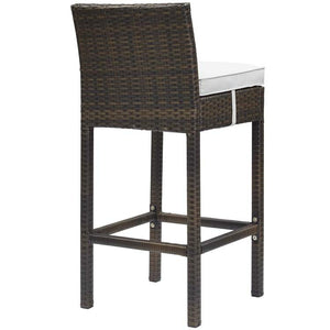EEI-2799-BRN-WHI Outdoor/Patio Furniture/Patio Bar Furniture