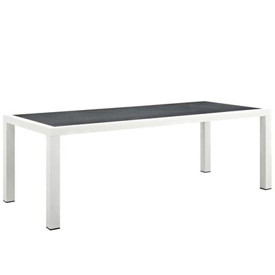EEI-3052-WHI-GRY Outdoor/Patio Furniture/Outdoor Tables