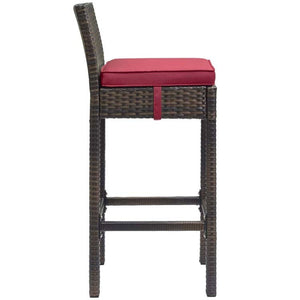 EEI-3601-BRN-RED Outdoor/Patio Furniture/Patio Bar Furniture