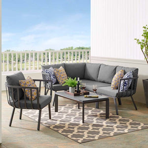 EEI-3795-SLA-CHA Outdoor/Patio Furniture/Outdoor Sofas
