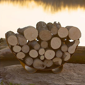 Crescent Log Rack