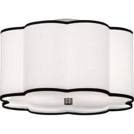 Axis Two-Light Flush Mount Ceiling Fixture