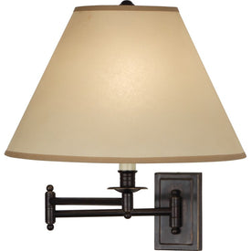 Kinetic Bronze Single-Light Swing Am Wall Lamp