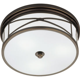 Chase Three-Light Flush Mount Ceiling Fixture
