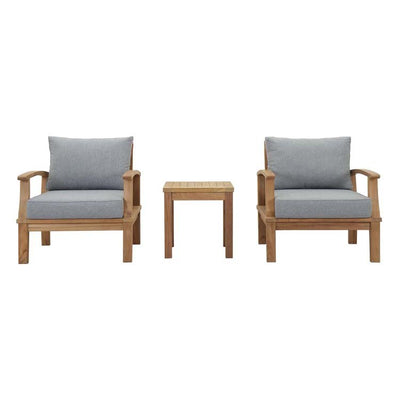 Product Image: EEI-1487-NAT-GRY-SET Outdoor/Patio Furniture/Patio Conversation Sets