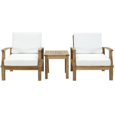Product Image: EEI-1487-NAT-WHI-SET Outdoor/Patio Furniture/Patio Conversation Sets