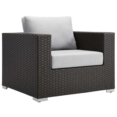 Product Image: EEI-1850-CHC-GRY Outdoor/Patio Furniture/Outdoor Chairs