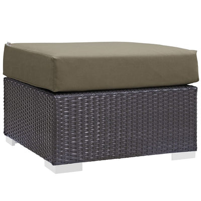Product Image: EEI-1911-EXP-MOC Outdoor/Patio Furniture/Outdoor Ottomans