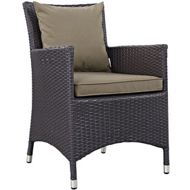 Convene Outdoor Patio Dining Armchair