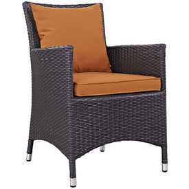 Convene Outdoor Patio Dining Armchair