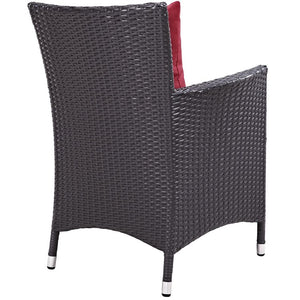 EEI-1913-EXP-RED Outdoor/Patio Furniture/Outdoor Chairs