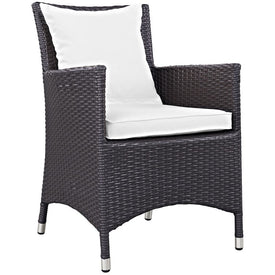 Convene Outdoor Patio Dining Armchair