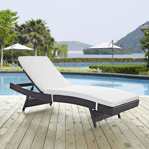 EEI-2179-EXP-WHI Outdoor/Patio Furniture/Outdoor Chaise Lounges