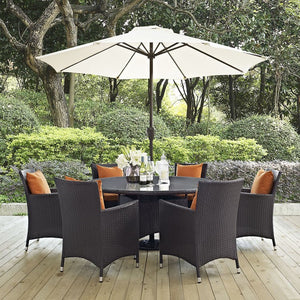 EEI-2194-EXP-ORA-SET Outdoor/Patio Furniture/Patio Dining Sets