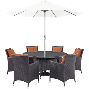 EEI-2194-EXP-ORA-SET Outdoor/Patio Furniture/Patio Dining Sets