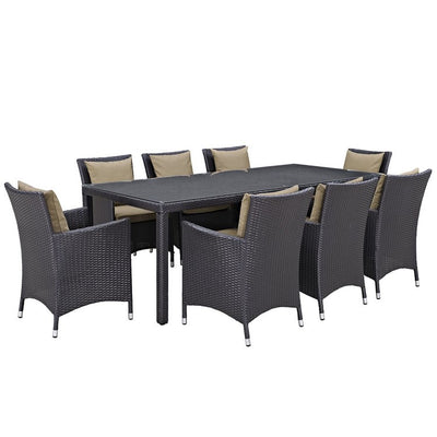 Product Image: EEI-2217-EXP-MOC-SET Outdoor/Patio Furniture/Patio Dining Sets