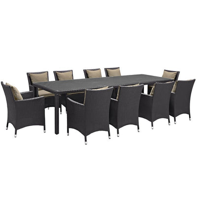 Product Image: EEI-2219-EXP-MOC-SET Outdoor/Patio Furniture/Patio Dining Sets