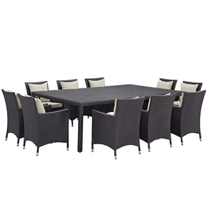 EEI-2240-EXP-BEI-SET Outdoor/Patio Furniture/Patio Dining Sets