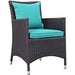 EEI-2240-EXP-TRQ-SET Outdoor/Patio Furniture/Patio Dining Sets