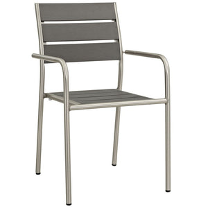 EEI-2258-SLV-GRY Outdoor/Patio Furniture/Outdoor Chairs