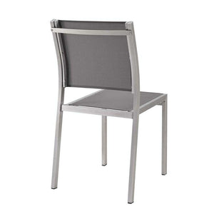 EEI-2259-SLV-GRY Outdoor/Patio Furniture/Outdoor Chairs