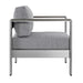 EEI-2266-SLV-GRY Outdoor/Patio Furniture/Outdoor Chairs
