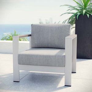 EEI-2266-SLV-GRY Outdoor/Patio Furniture/Outdoor Chairs