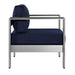 EEI-2266-SLV-NAV Outdoor/Patio Furniture/Outdoor Chairs