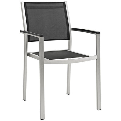 Product Image: EEI-2272-SLV-Black Outdoor/Patio Furniture/Outdoor Chairs