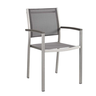 Product Image: EEI-2272-SLV-GRY Outdoor/Patio Furniture/Outdoor Chairs