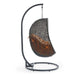 EEI-2273-GRY-ORA Outdoor/Patio Furniture/Outdoor Chairs
