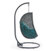 EEI-2273-GRY-TRQ Outdoor/Patio Furniture/Outdoor Chairs