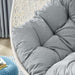 EEI-2273-WHI-GRY Outdoor/Patio Furniture/Outdoor Chairs