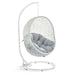 EEI-2273-WHI-GRY Outdoor/Patio Furniture/Outdoor Chairs