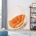 EEI-2273-WHI-ORA Outdoor/Patio Furniture/Outdoor Chairs