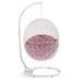 EEI-2273-WHI-RED Outdoor/Patio Furniture/Outdoor Chairs