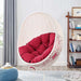 EEI-2273-WHI-RED Outdoor/Patio Furniture/Outdoor Chairs