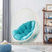 EEI-2273-WHI-TRQ Outdoor/Patio Furniture/Outdoor Chairs