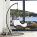 EEI-2276-GRY-WHI-SET Outdoor/Patio Furniture/Outdoor Chairs