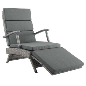 EEI-2301-LGR-CHA Outdoor/Patio Furniture/Outdoor Chaise Lounges