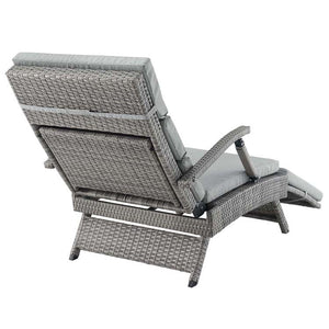 EEI-2301-LGR-GRY Outdoor/Patio Furniture/Outdoor Chaise Lounges