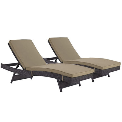 Product Image: EEI-2428-EXP-MOC-SET Outdoor/Patio Furniture/Outdoor Chaise Lounges