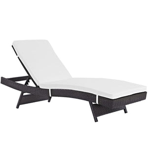 EEI-2429-EXP-WHI-SET Outdoor/Patio Furniture/Outdoor Chaise Lounges