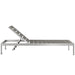 EEI-2468-SLV-GRY-SET Outdoor/Patio Furniture/Outdoor Chaise Lounges
