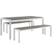 EEI-2480-SLV-GRY-SET Outdoor/Patio Furniture/Patio Dining Sets