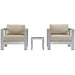EEI-2599-SLV-BEI Outdoor/Patio Furniture/Patio Conversation Sets