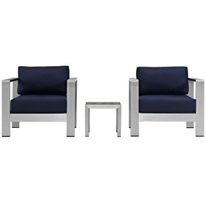 EEI-2599-SLV-NAV Outdoor/Patio Furniture/Patio Conversation Sets
