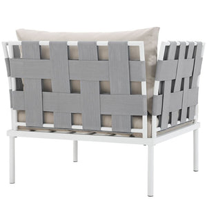 EEI-2602-WHI-BEI Outdoor/Patio Furniture/Outdoor Chairs