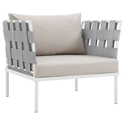EEI-2602-WHI-BEI Outdoor/Patio Furniture/Outdoor Chairs